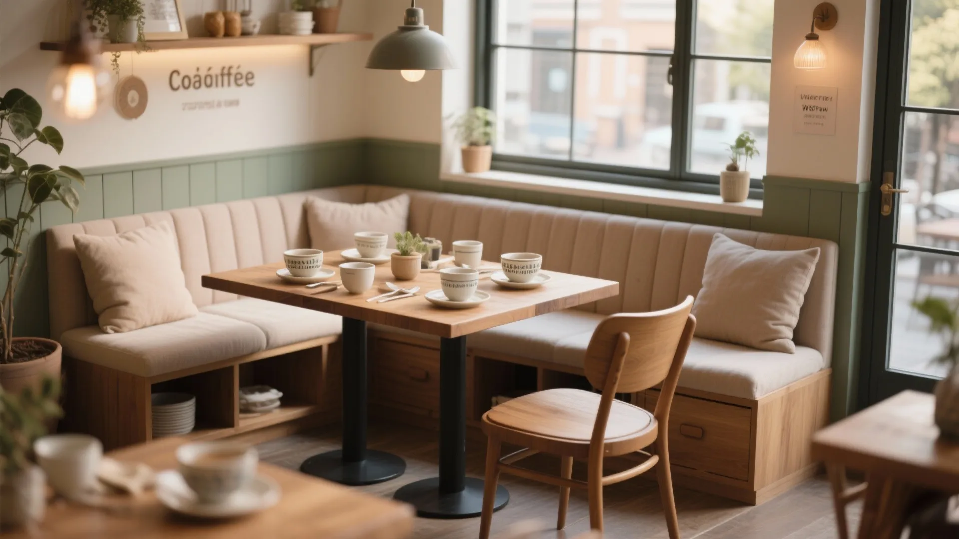 2. Integrate Built-In Seating