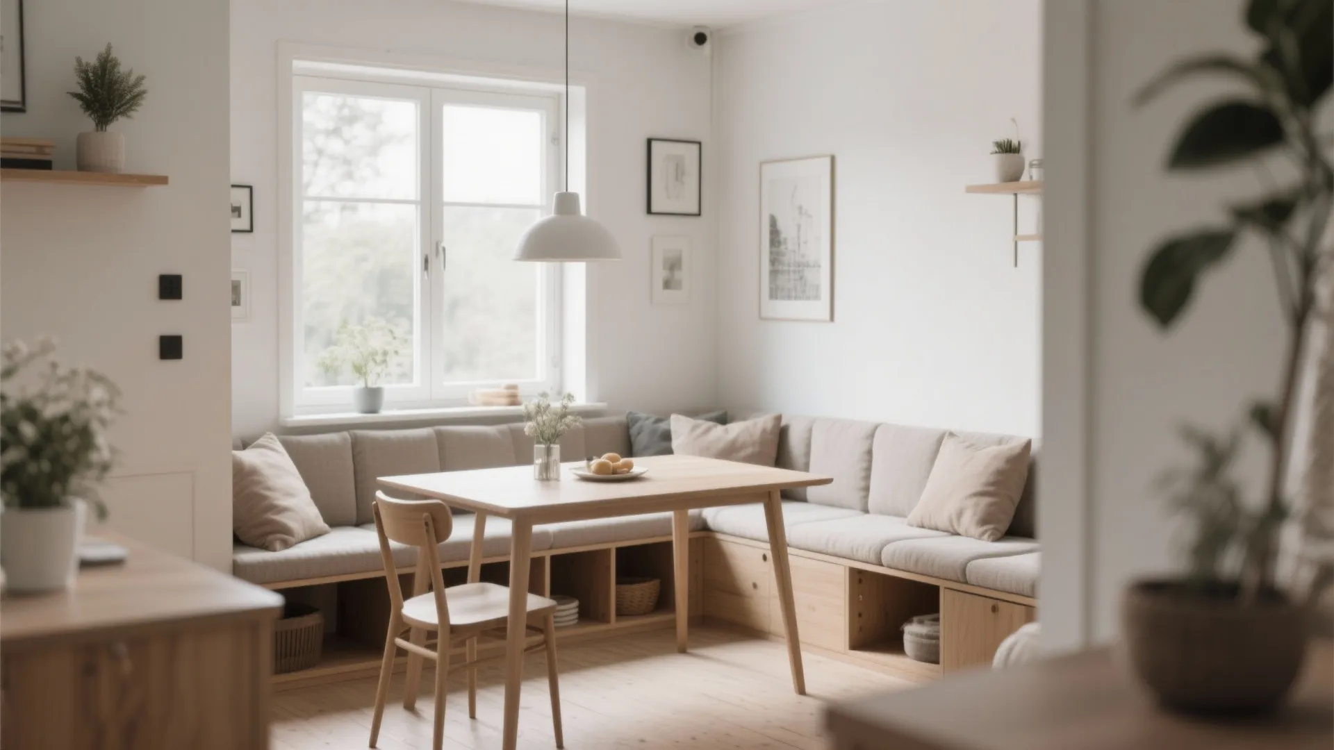 7. Built-in Bench Seating