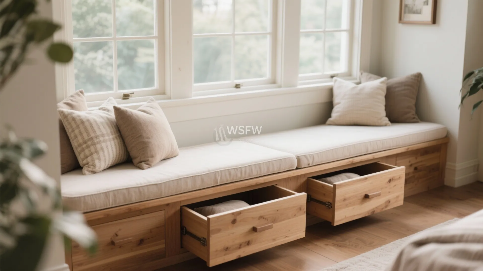 8. Built-in Storage Benches