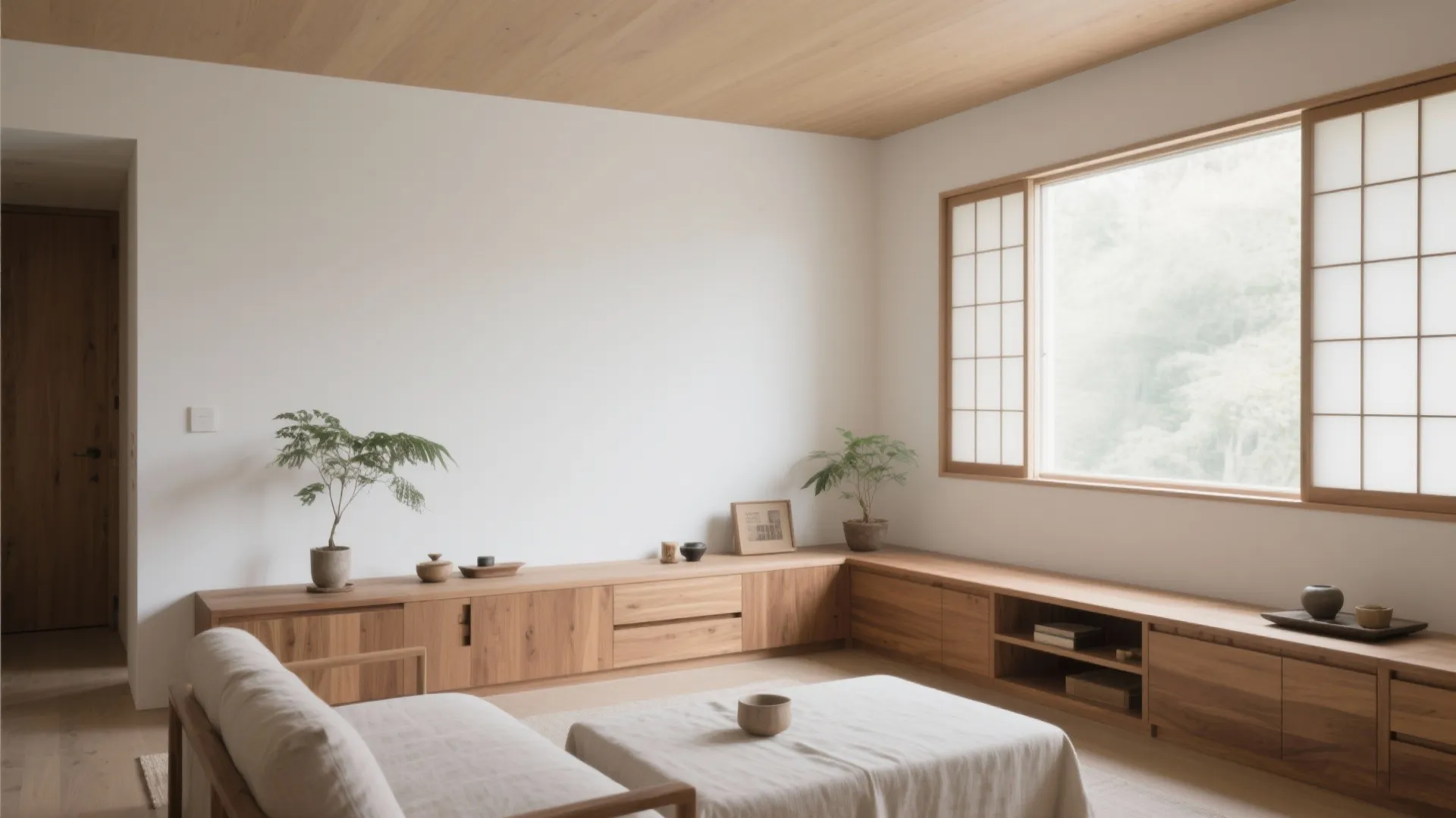 収納技巧は“built-in storage”で一体化｜日式造作で生活感を隠す