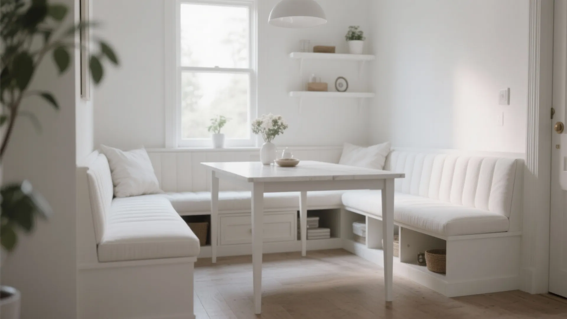 5. Built-in Storage Benches