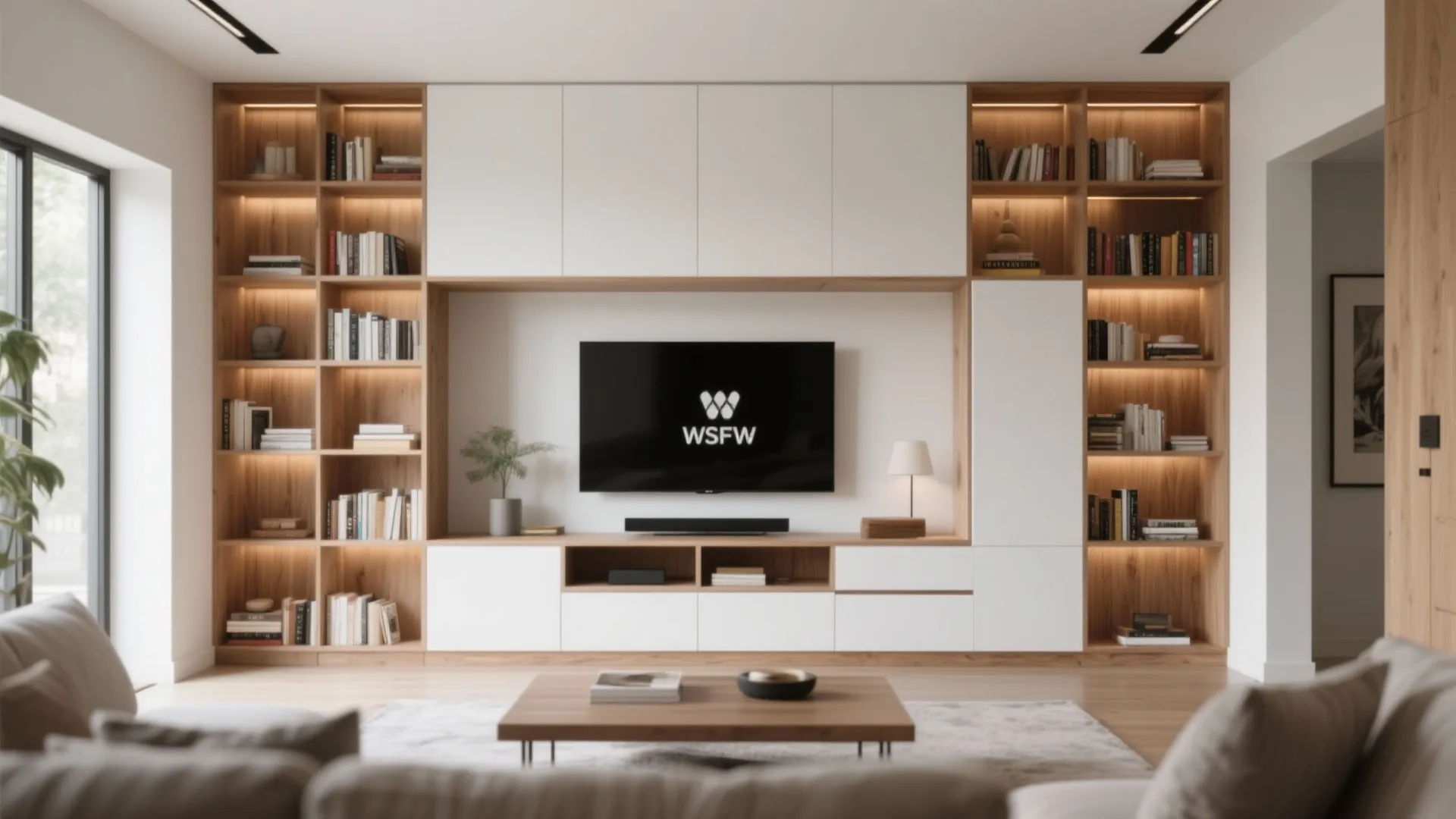 2. Built-In Book Nooks