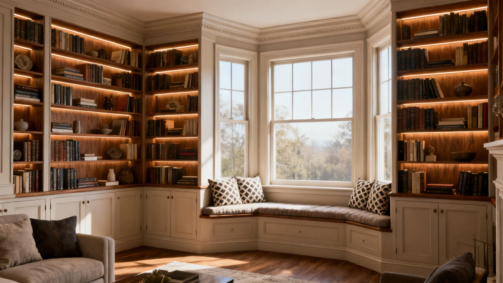 Built-in Bookshelves: 5 Smart Ideas