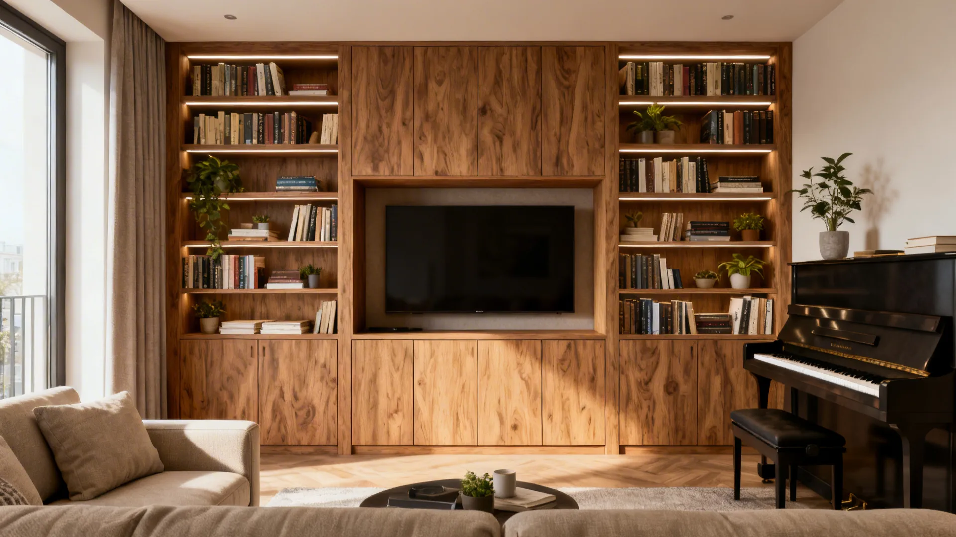 Built-In Bookshelves: 5 Small-Space Ideas