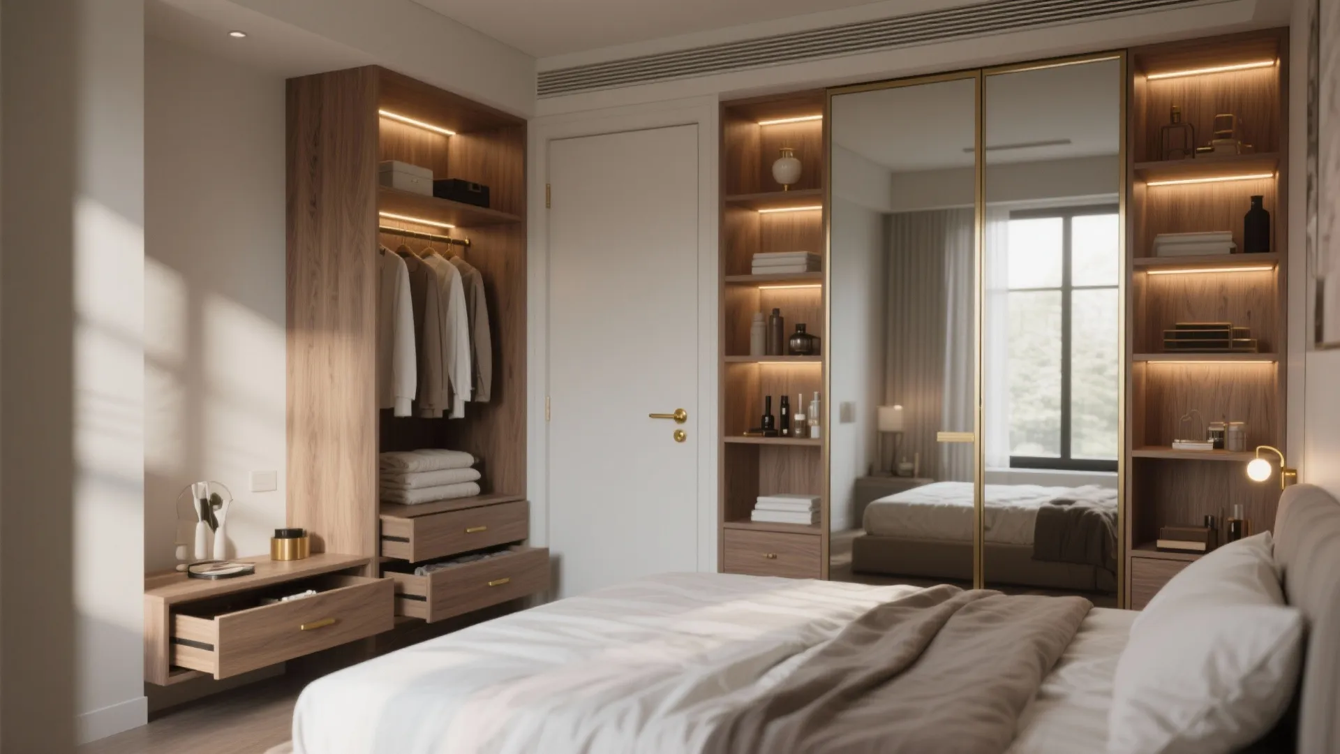 3. Built-In Storage That Feels Boutique