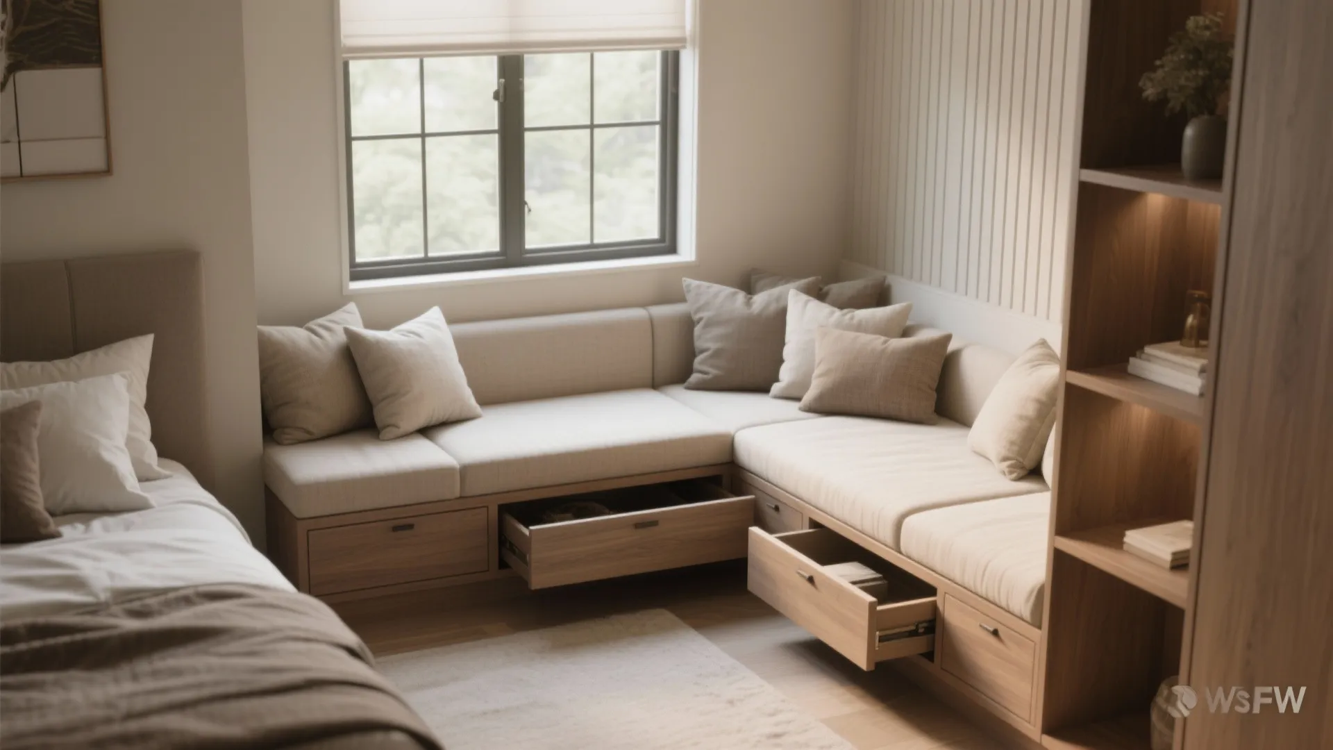 3. Built-in daybed or window seat