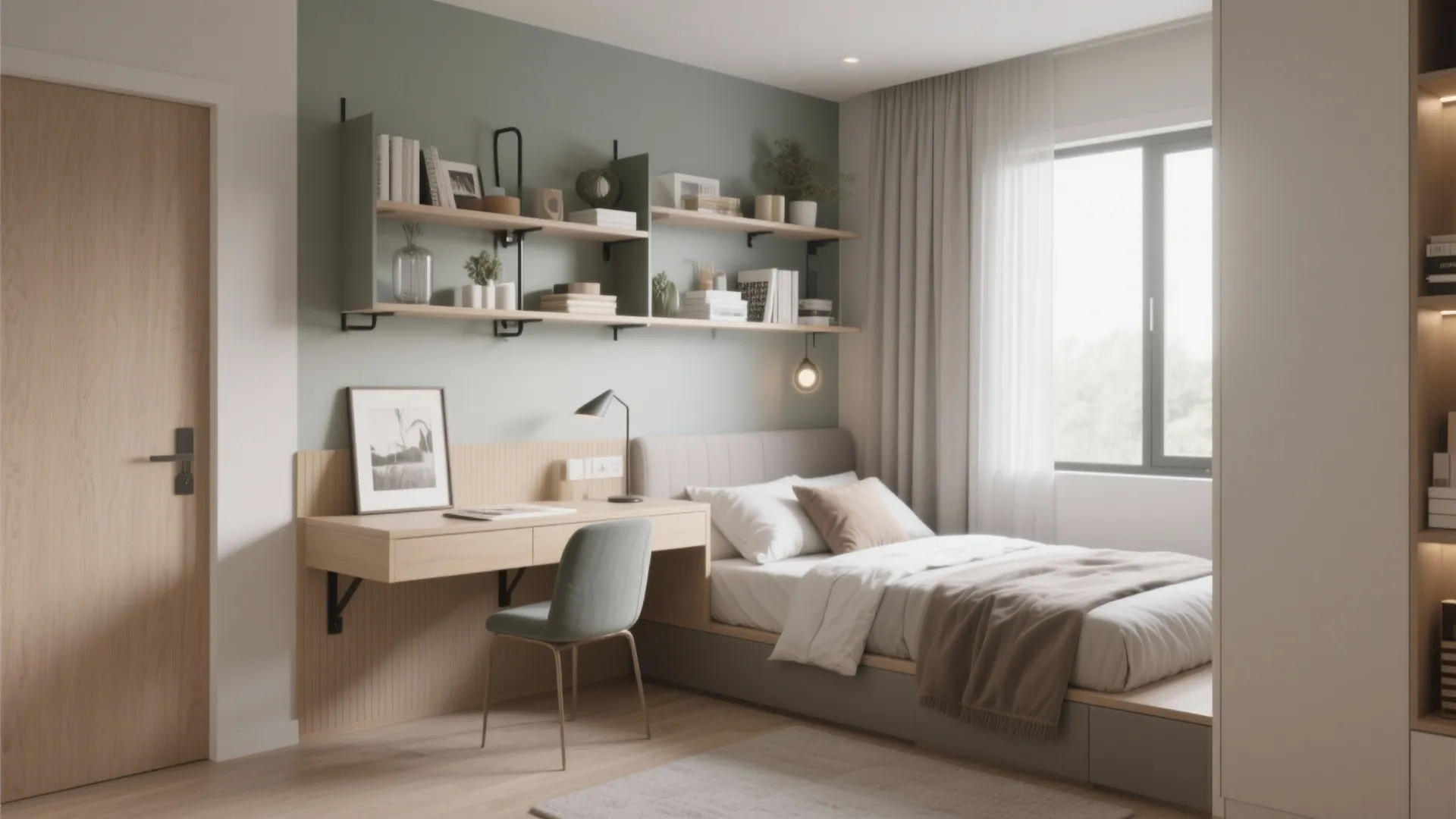 8. Built-In Desk Solutions