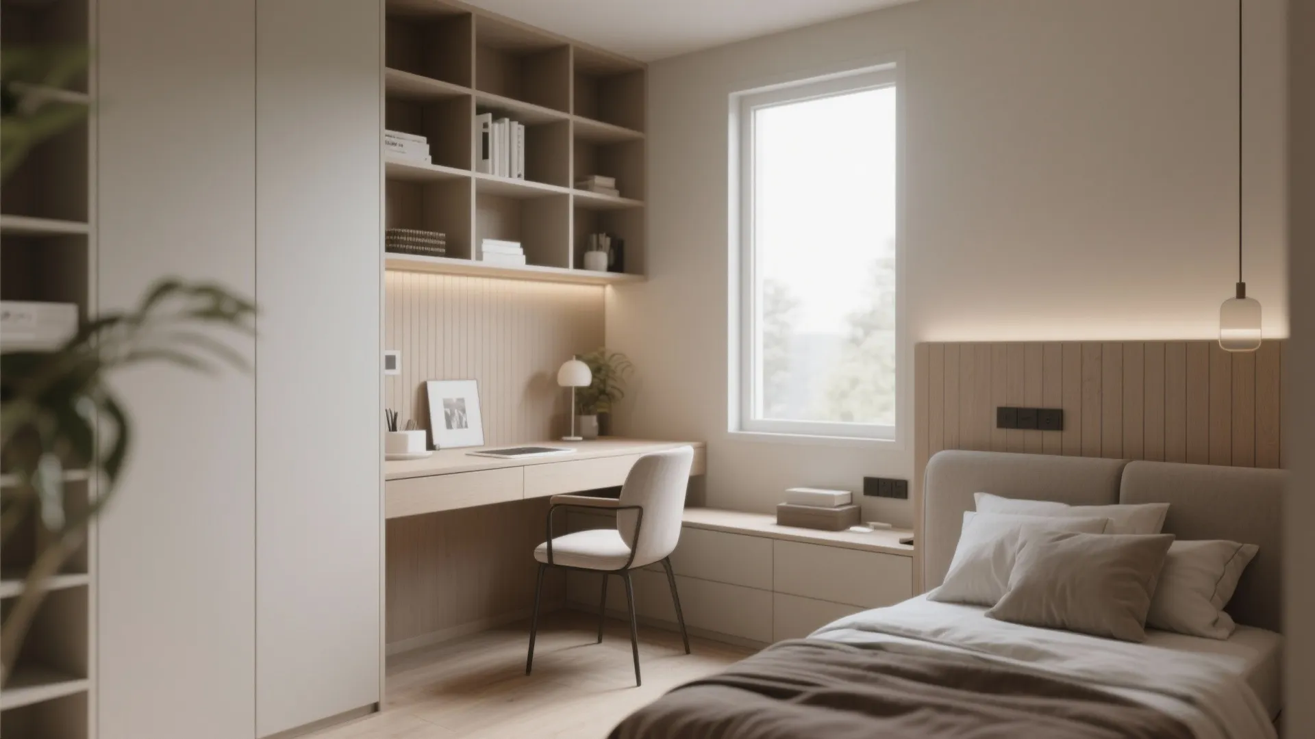 6. Built-In Desk or Vanity