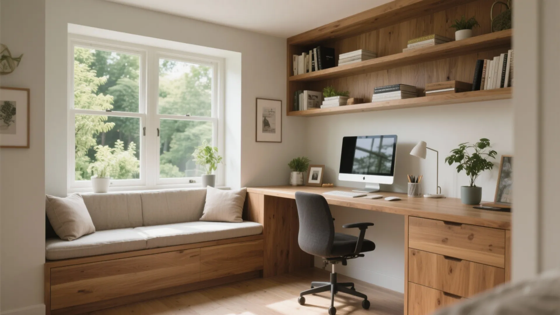 6. Built-in Desk Nook