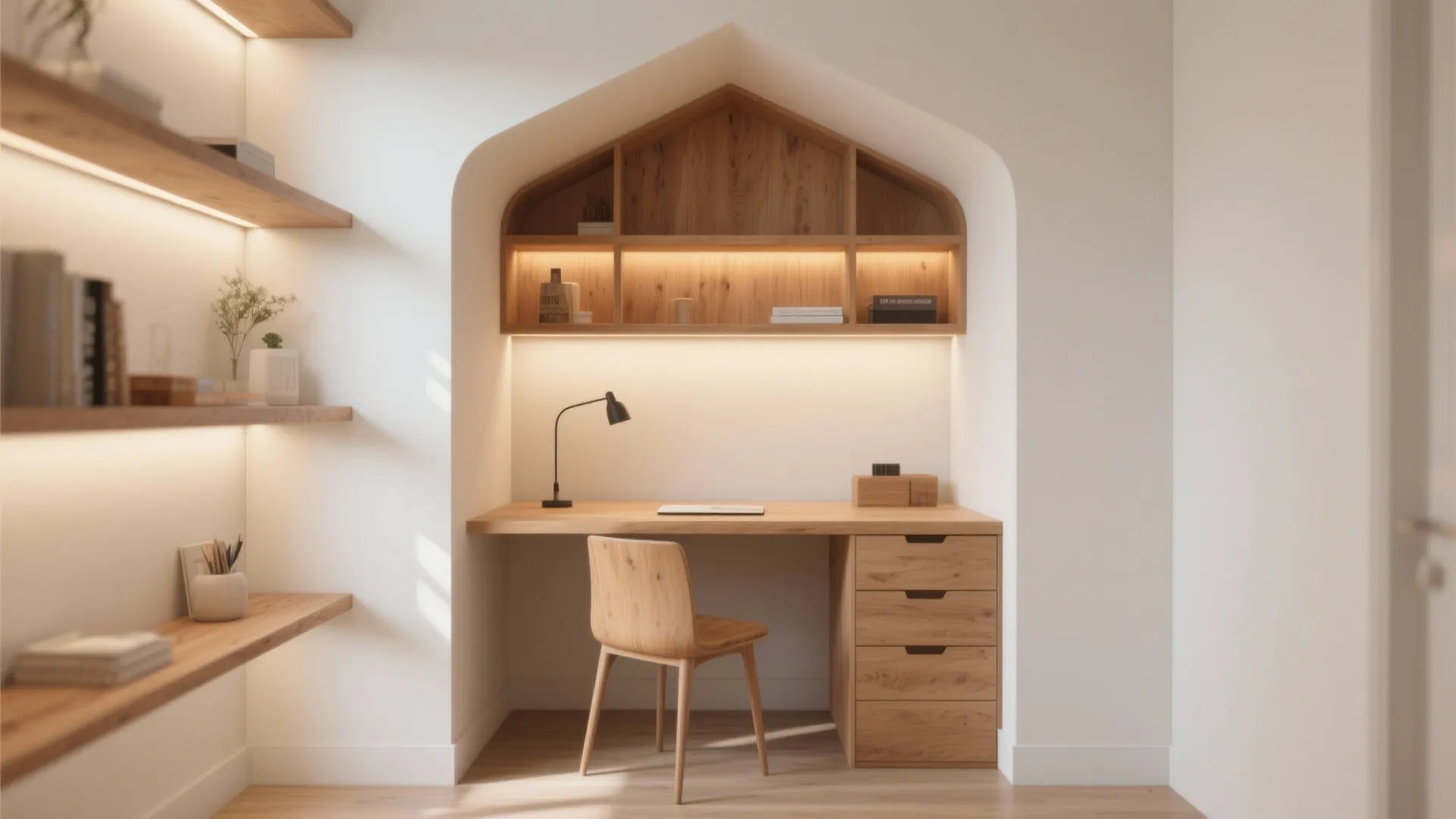 1. Built-in Desk Nooks