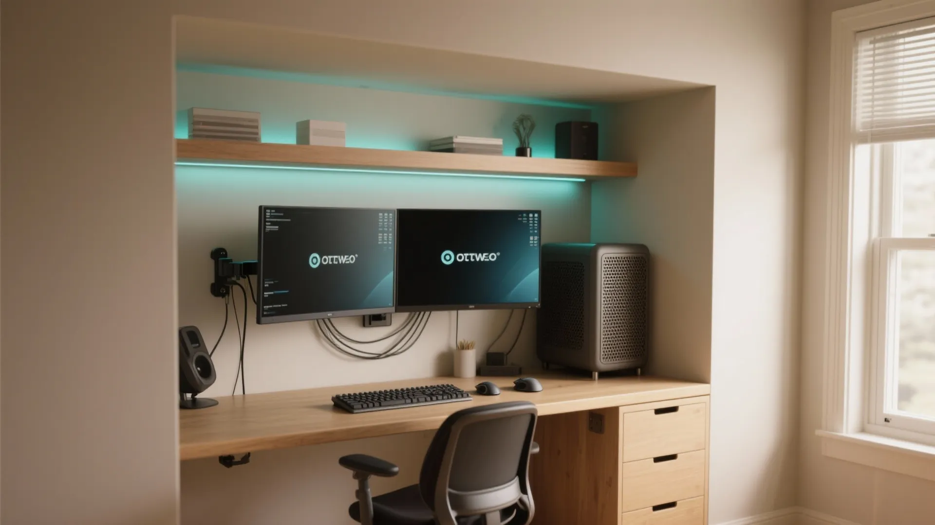 1. Built-in Desk Nook