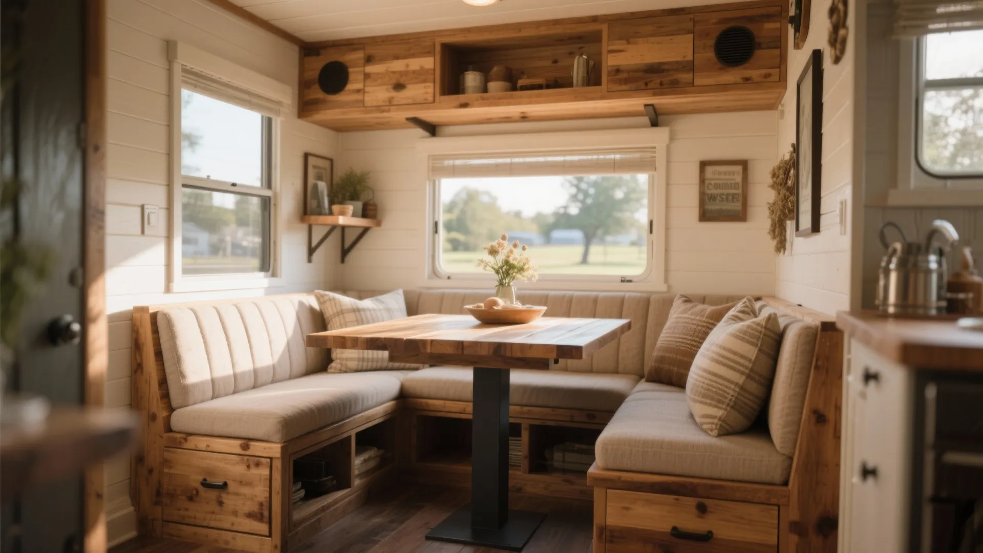 5. Built-in Dining Nooks