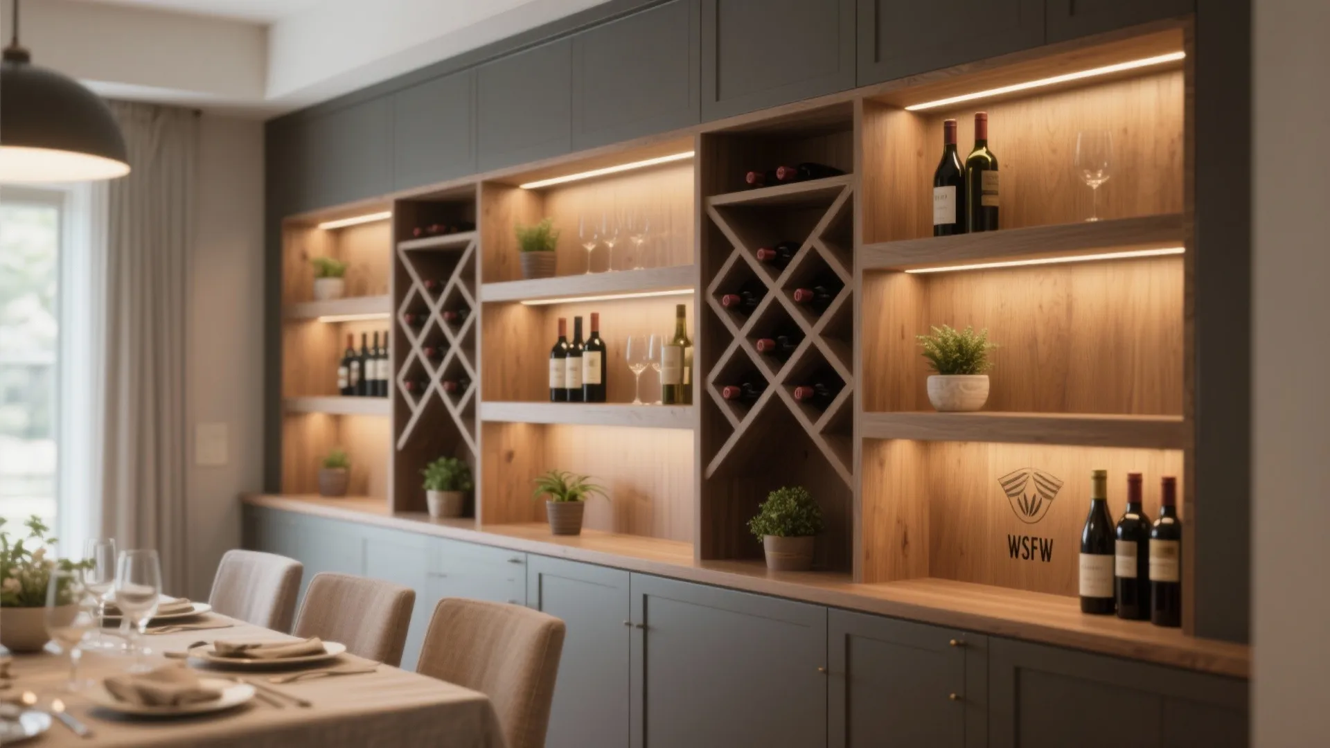 Tip 5: Built-in Shelving