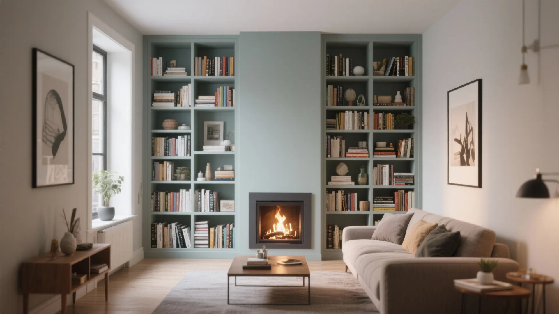 3. Built-in Shelf Surrounds