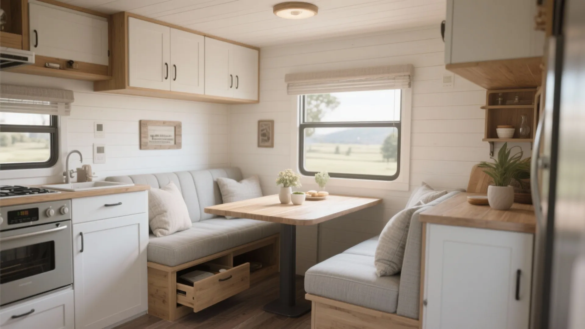 2. Built-In Furniture