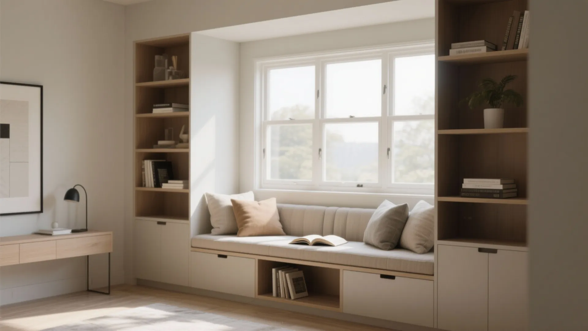 7. Built-In Furniture