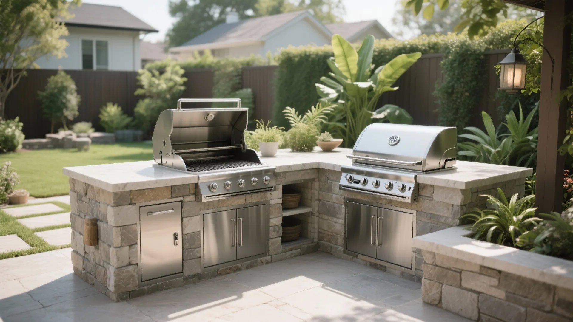 1. Built-in Grill Station