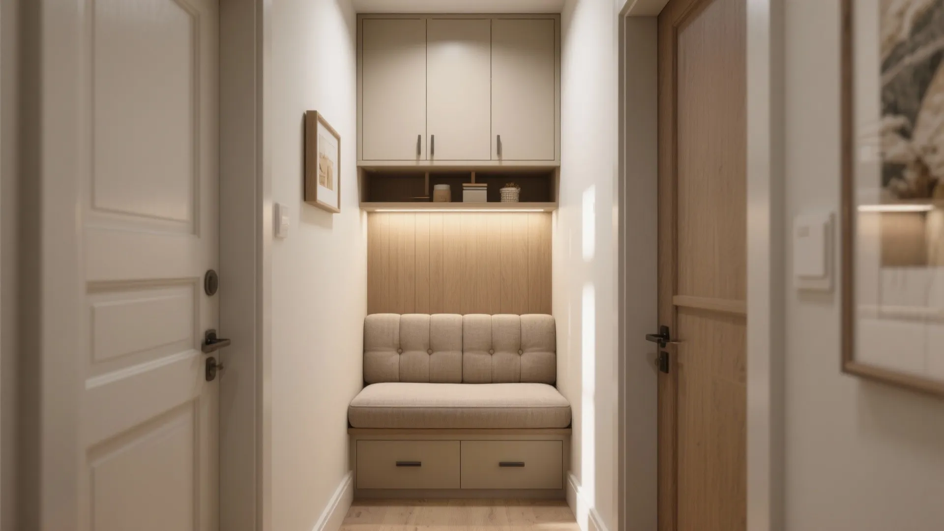 Built-in seating nook