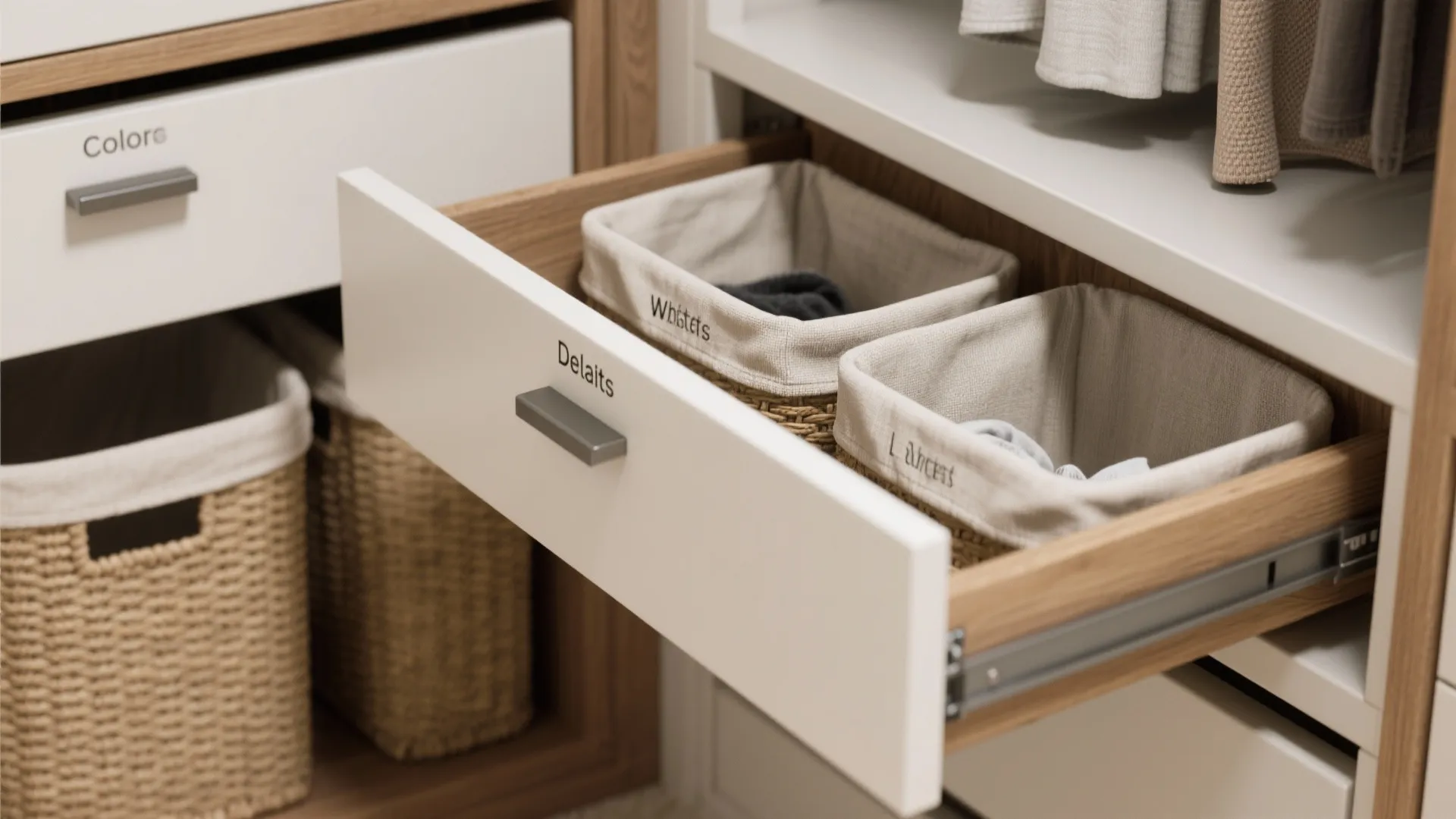 4. Optimize with built-in hampers and sorting stations