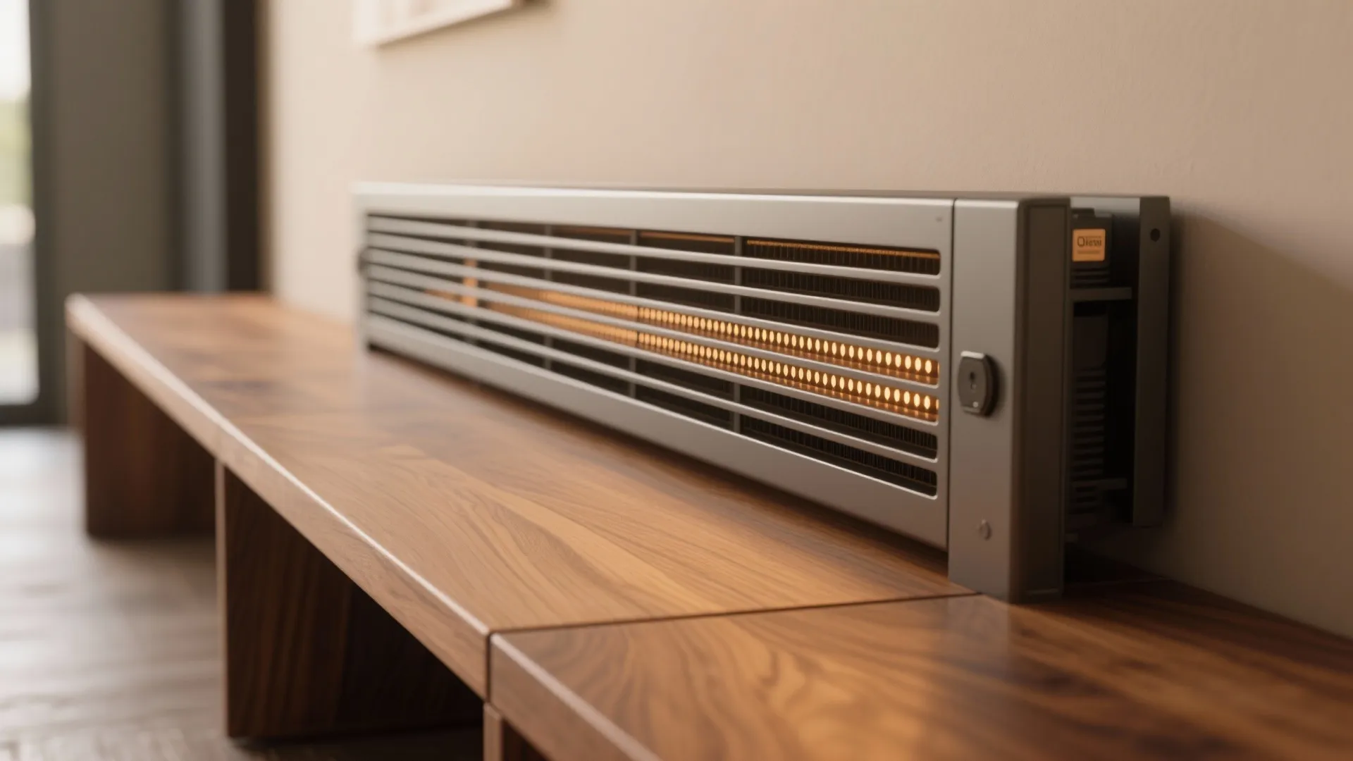 Integrate heaters into furniture and cabinetry
