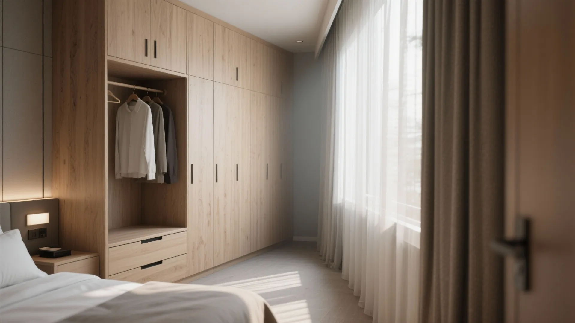 Minimalist Built-in Storage