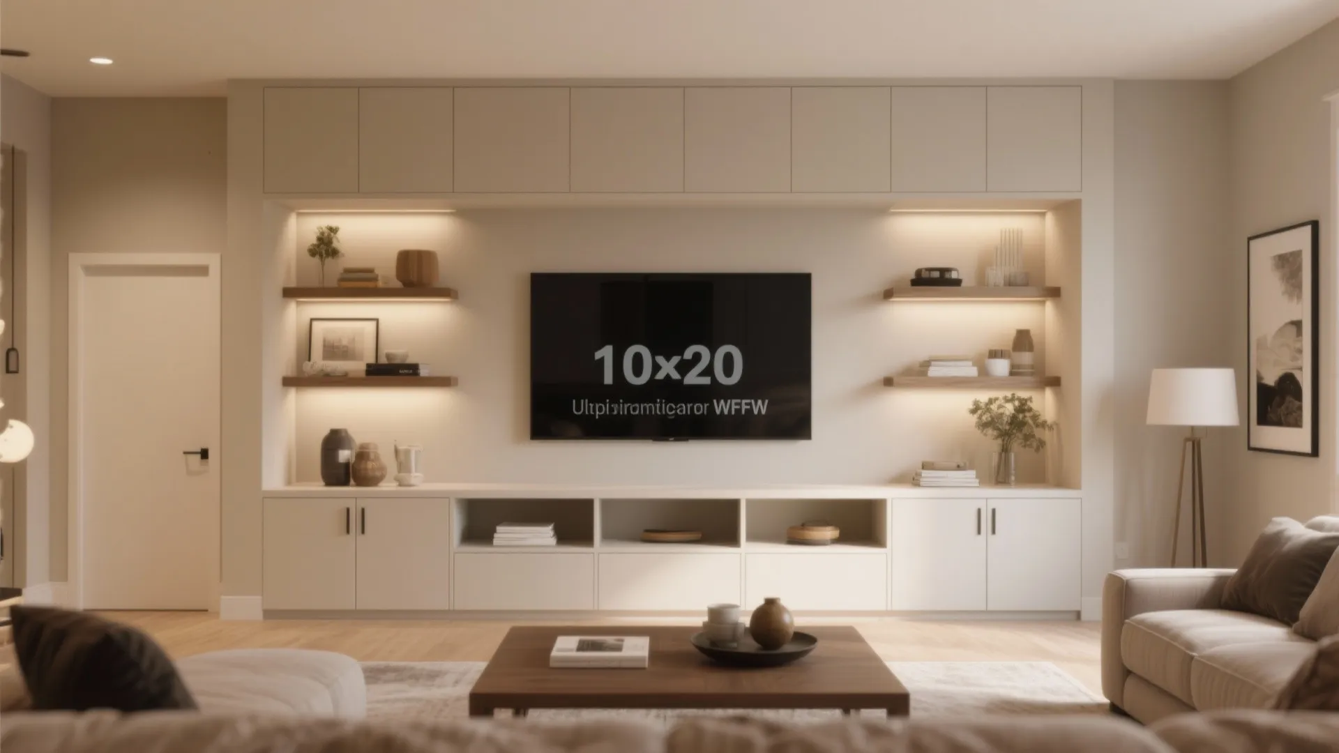 5. Built-in Media Wall