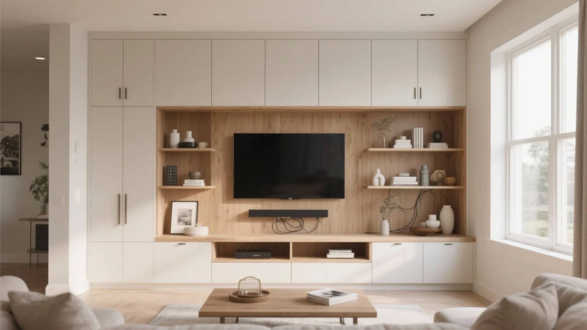 5. Built-in Media Wall