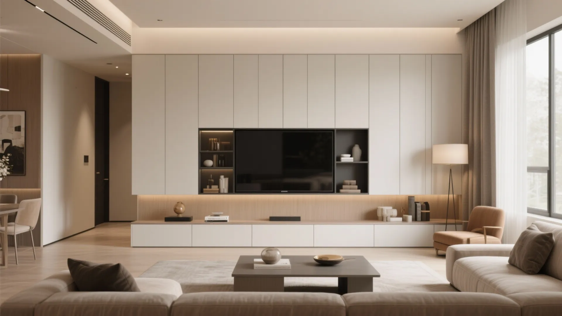 5. Built-In Media Wall