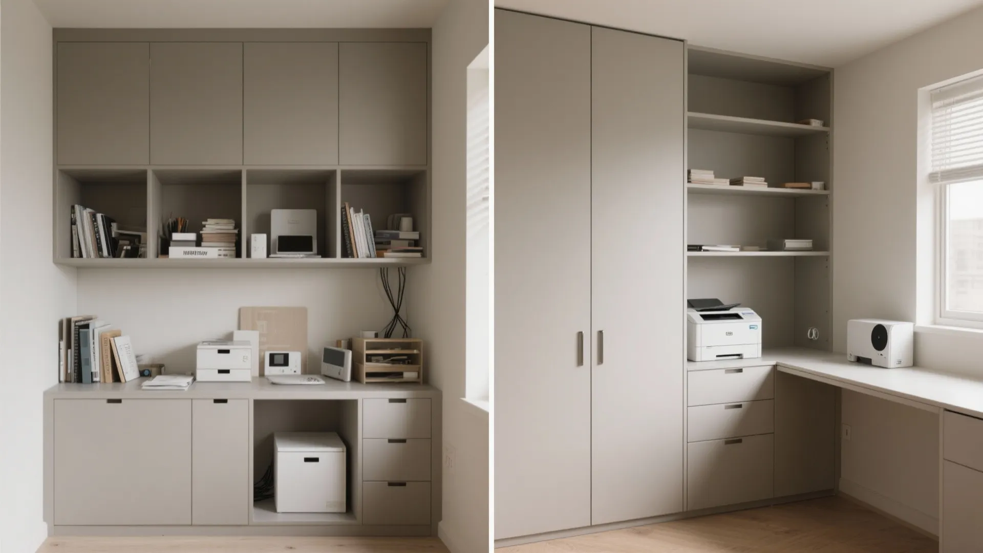 Built-in Minimalism with Hidden Storage