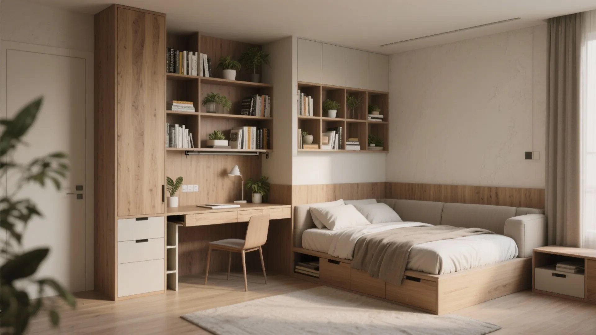 2. Multi-purpose rooms and built-ins