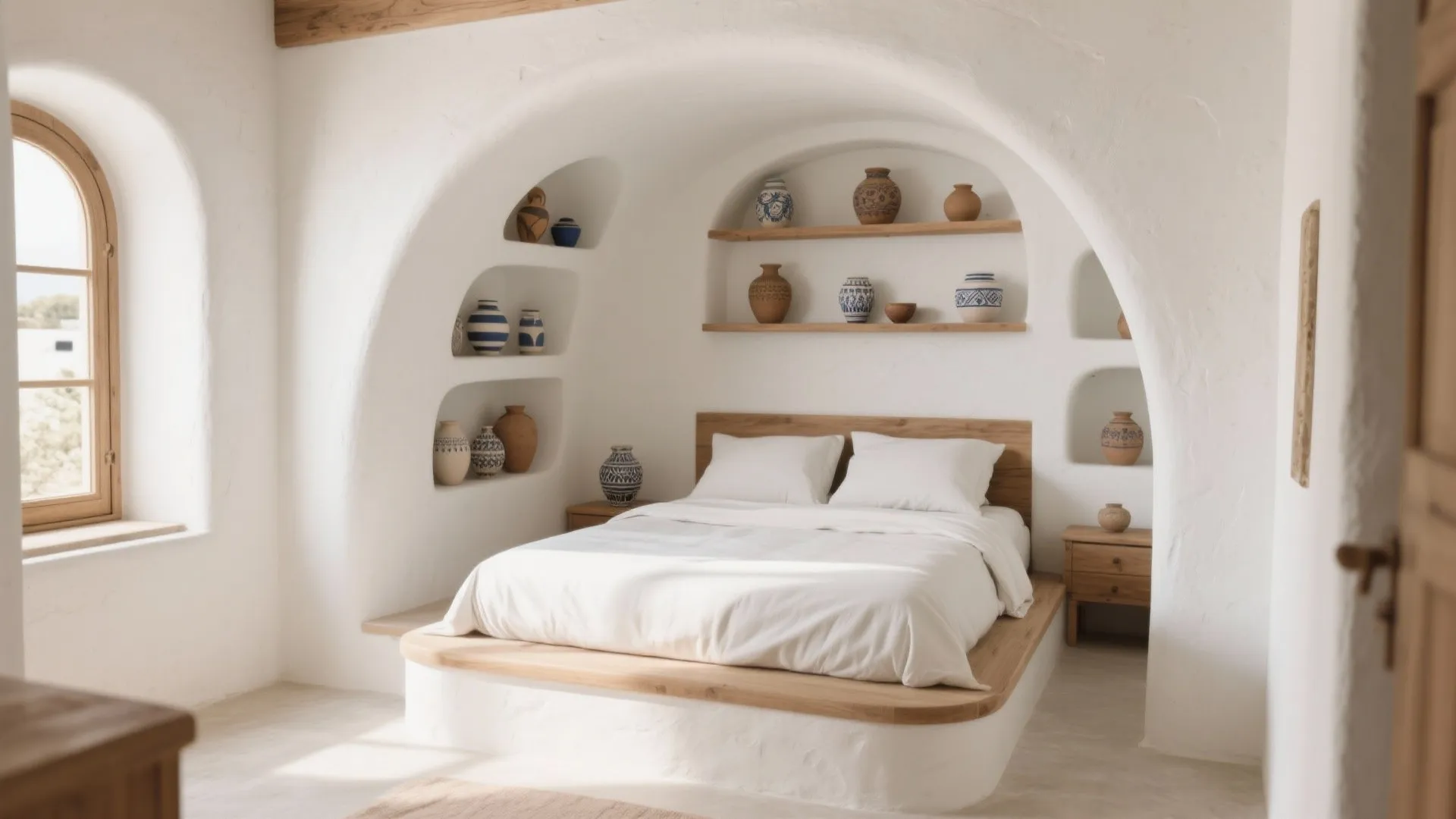 6. Cozy Built-In Niche