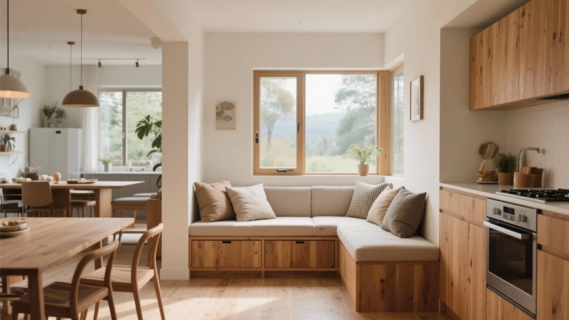 Built-In Seating Nook