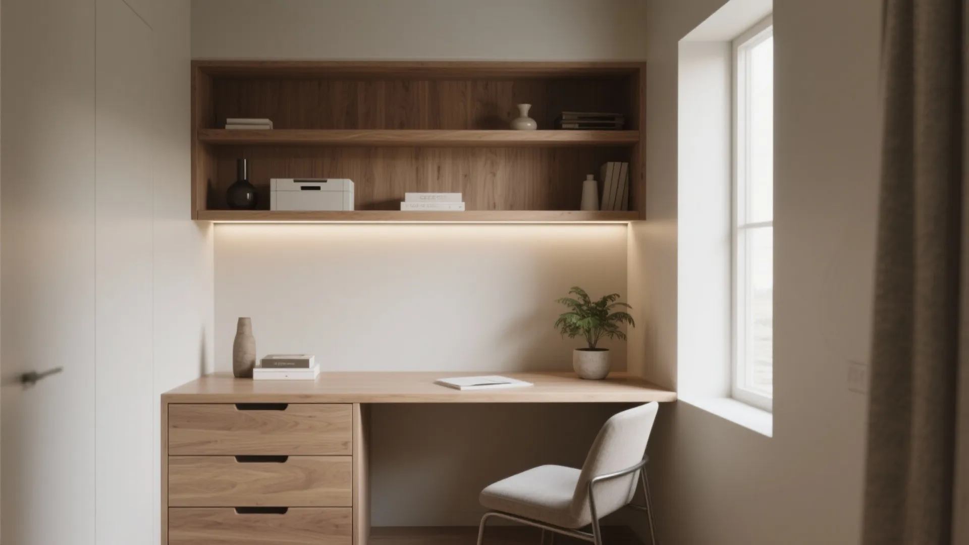 1. Carve a Nook with Built-ins