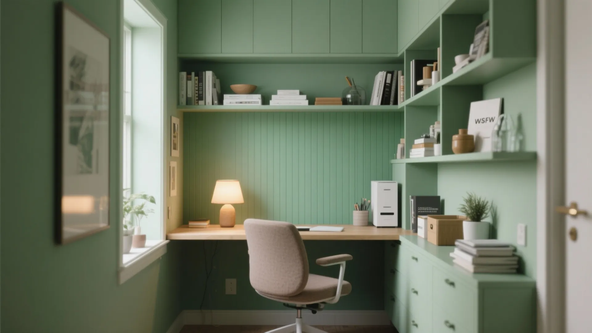 5. Combine paint with smart built-ins for multifunction