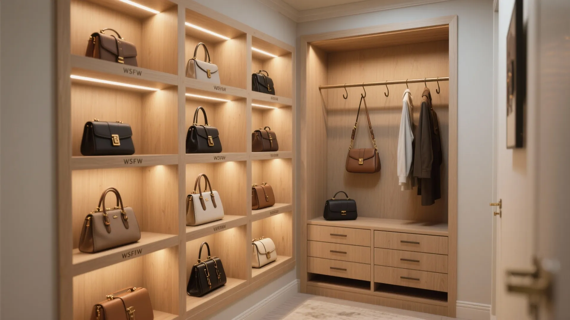 5. Built-In Nooks and Mini Closets
