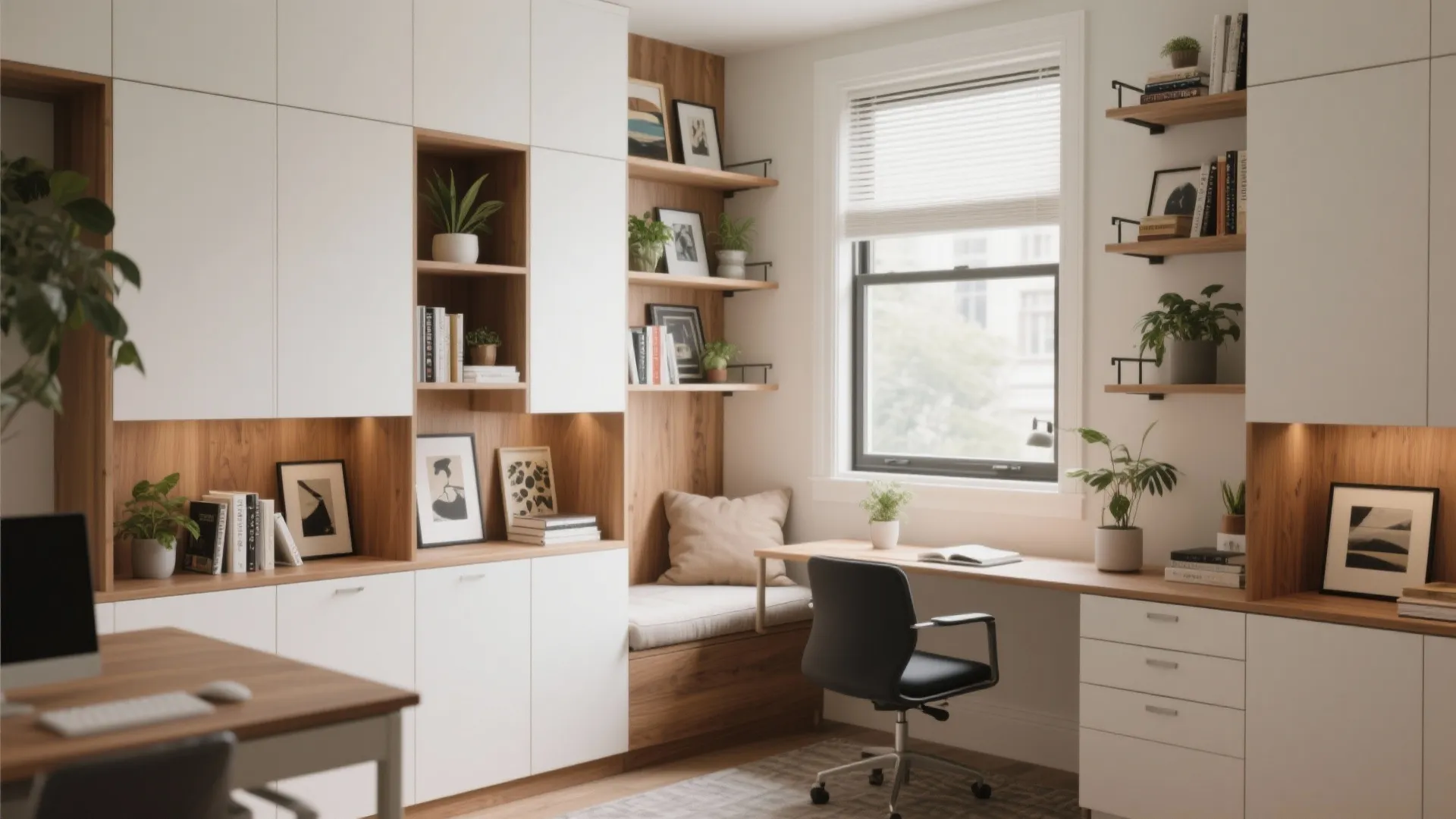 Tips 4: Built-in cabinetry with adjustable shelves