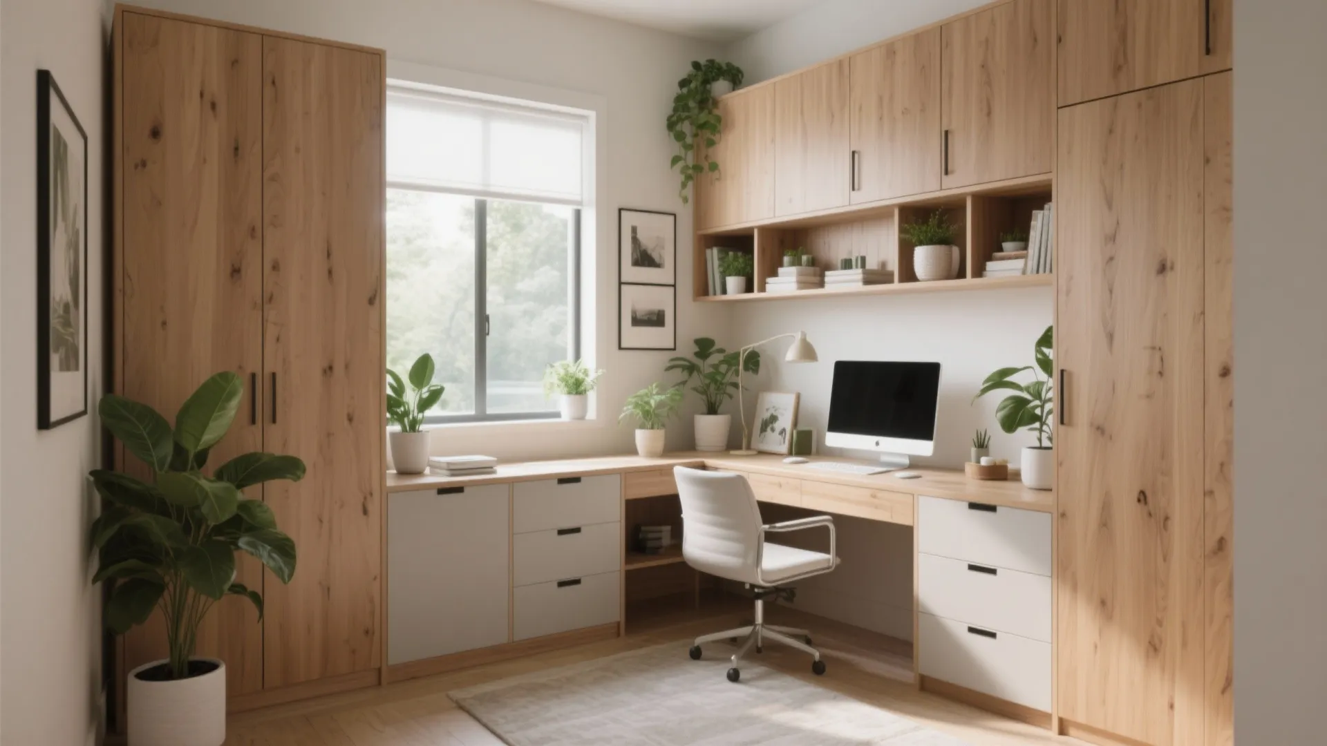 10 Built-In Office Cabinets Ideas You’ll Love: Maximize Your Home Workspace with These Creative Built-In Office Cabinet Inspirations