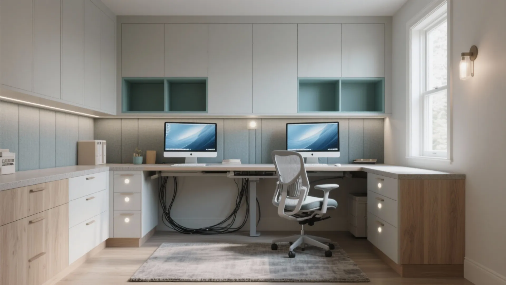 DIY Home Office Built Ins: Transform Your Workspace Easily: 1 Minute to Organize: Fast-Track Guide to DIY Built-In Home Office Solutions
