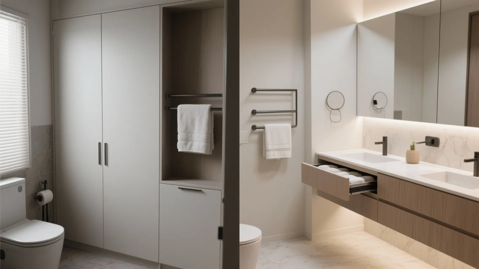 10. Built-In Cabinet with Pull-Out Bar