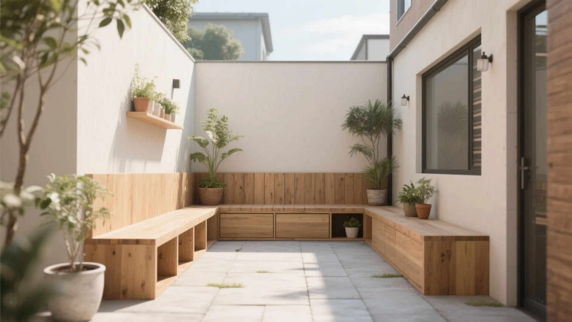 8. Built‑in Seating