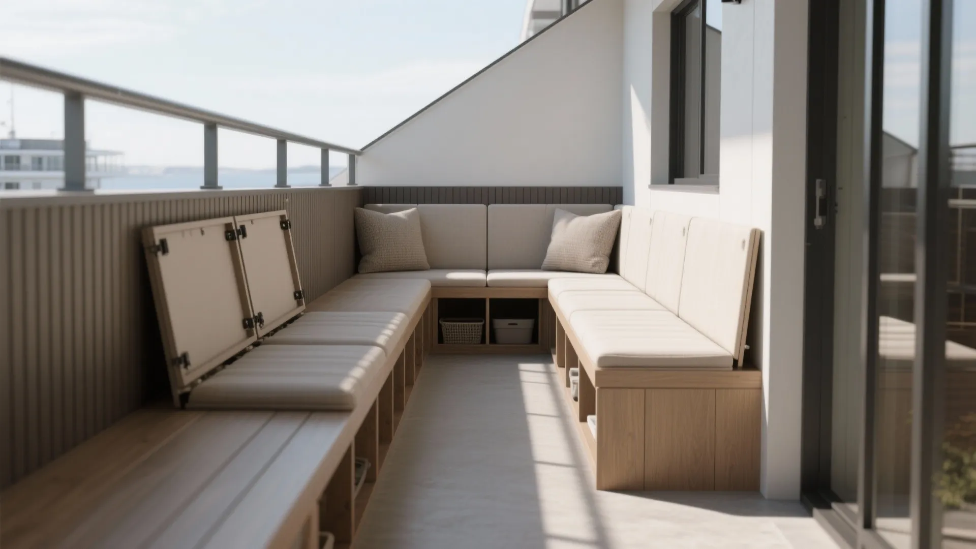 Built-In Seating With Storage