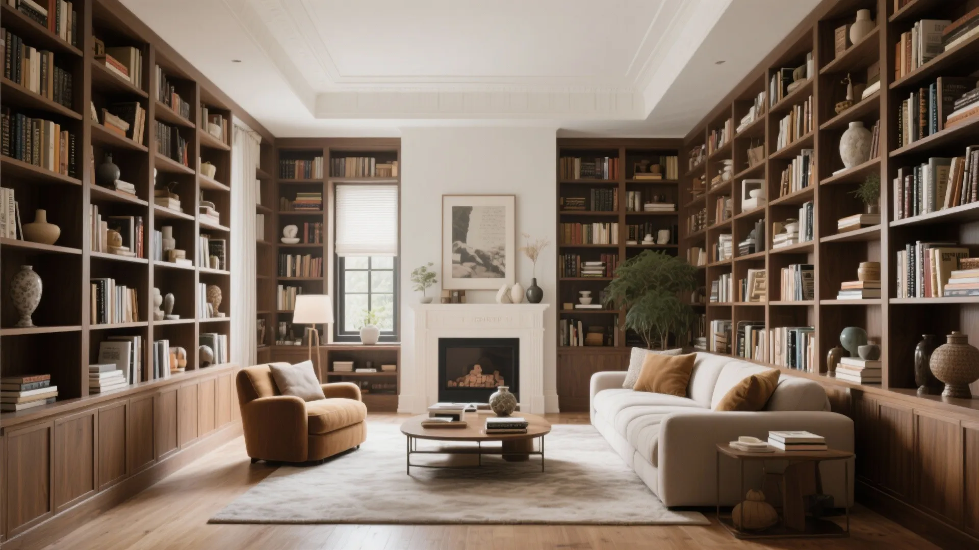 7. Built-in Shelving Units