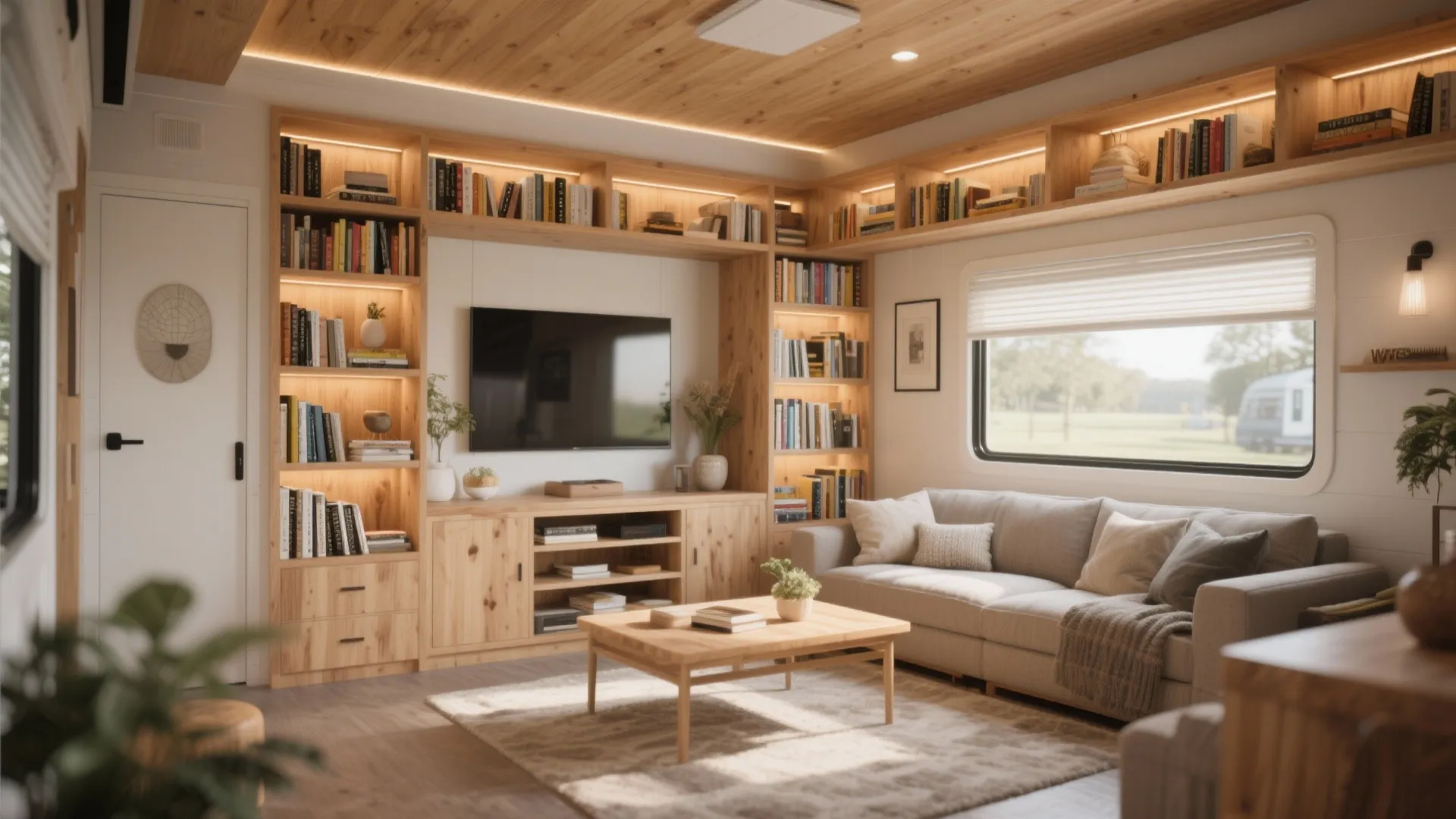 5. Built-In Shelving