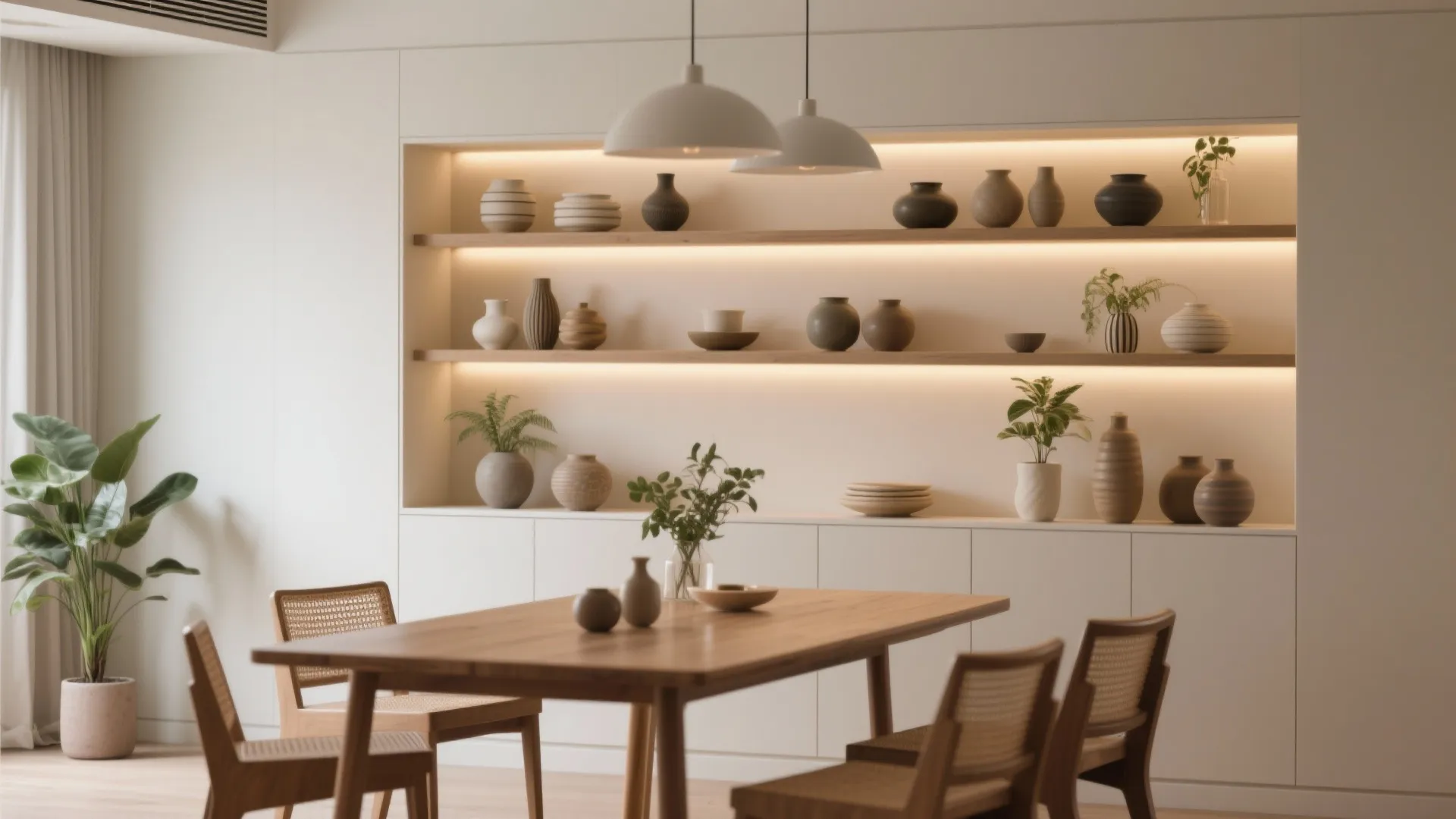 Built-in Shelving and Niches