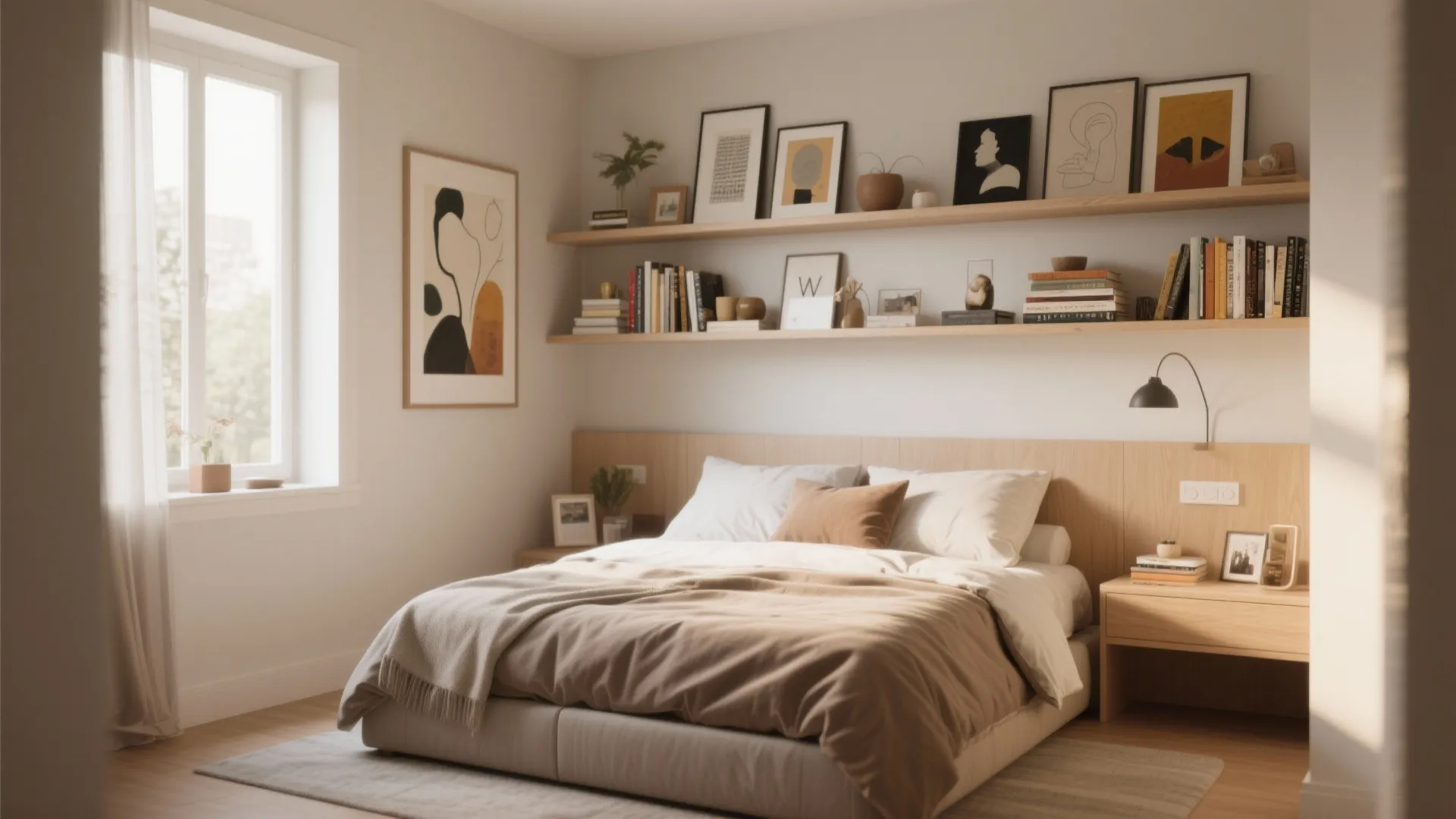 4. Built-In Shelving