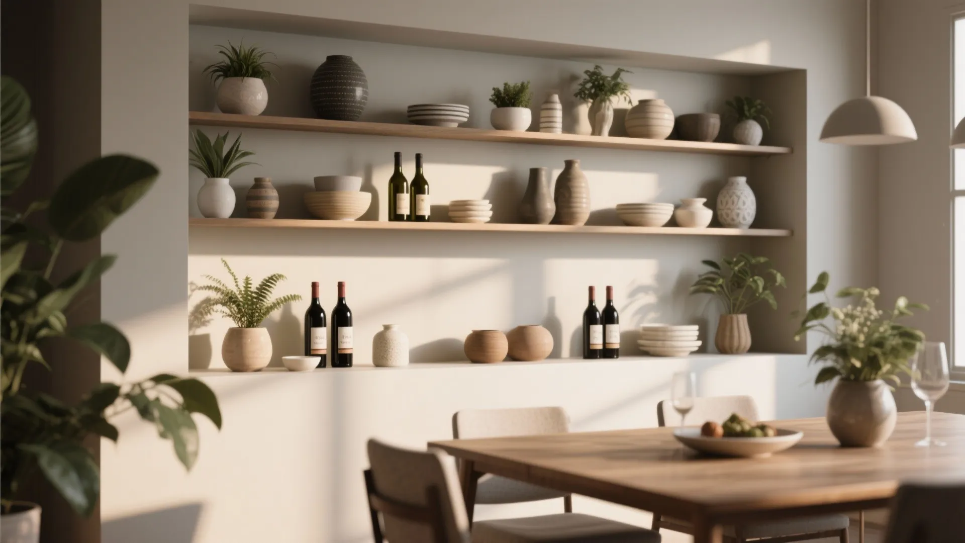 8. Built-In Shelving