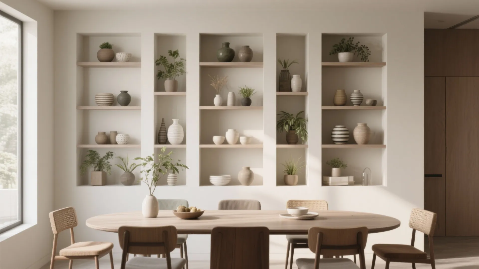 5. Built-In Shelving