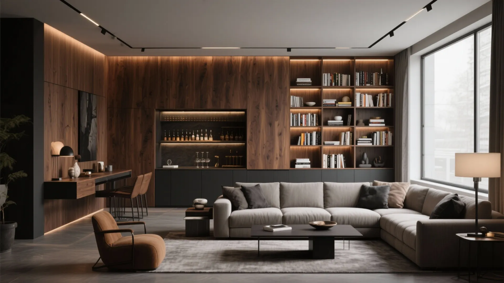 6. Built-in Shelving