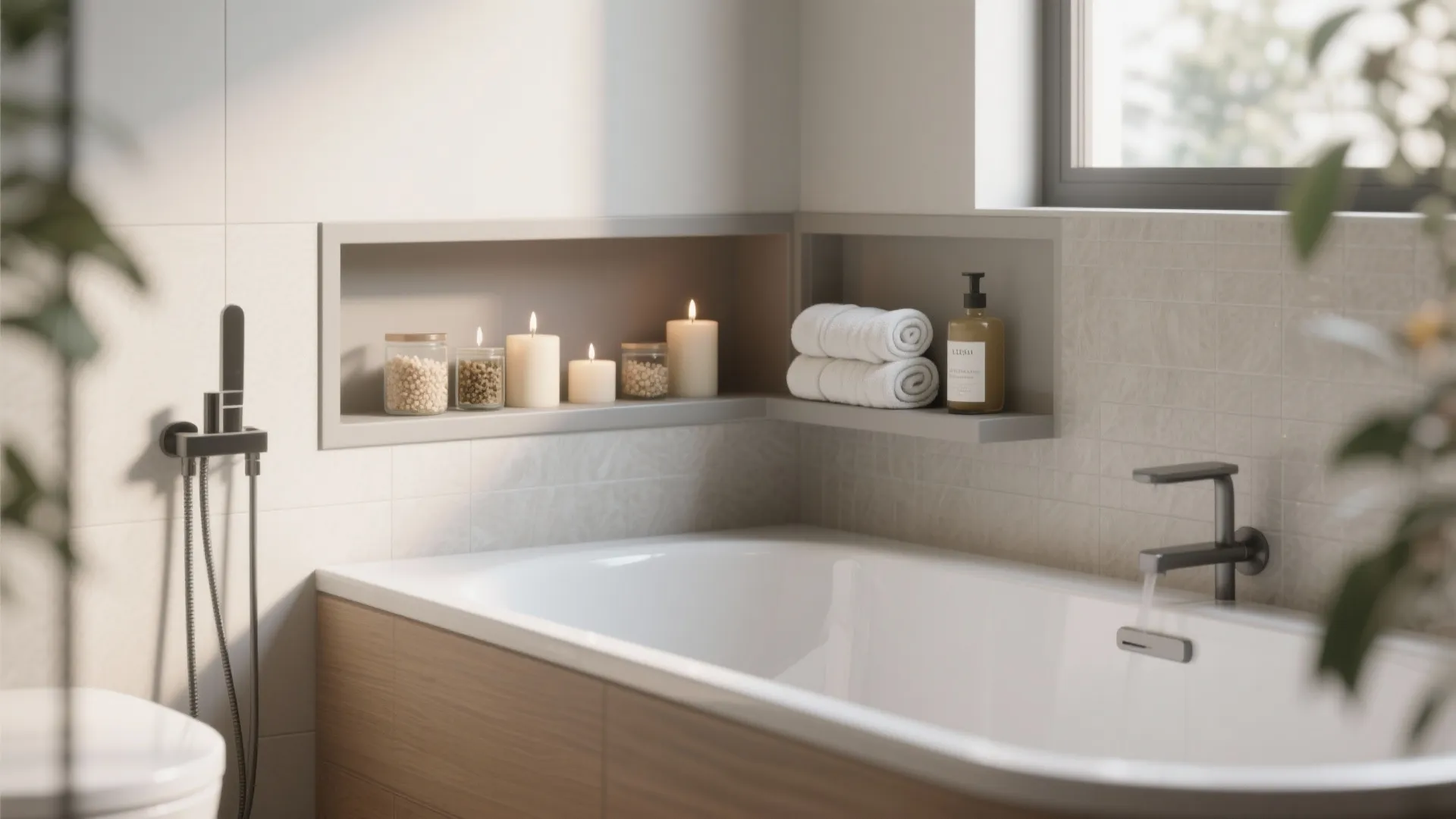 Tip 2: Built-in Shelving