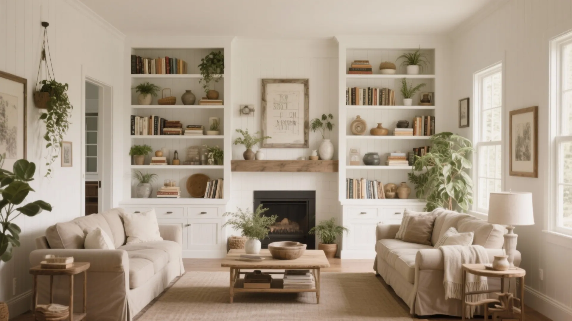 6. Built-in Shelving